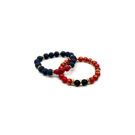 Fiery Elegance Bracelet Set