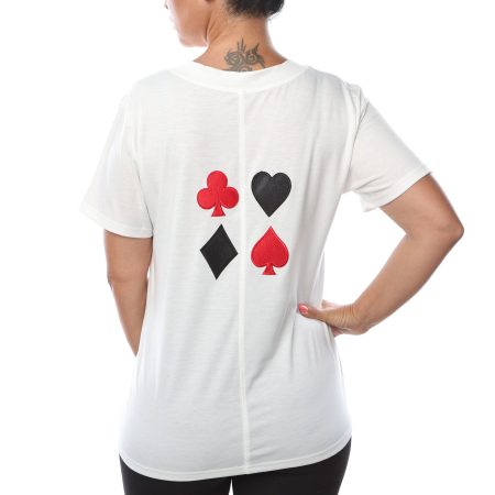 White Royal Flush T-Shirt