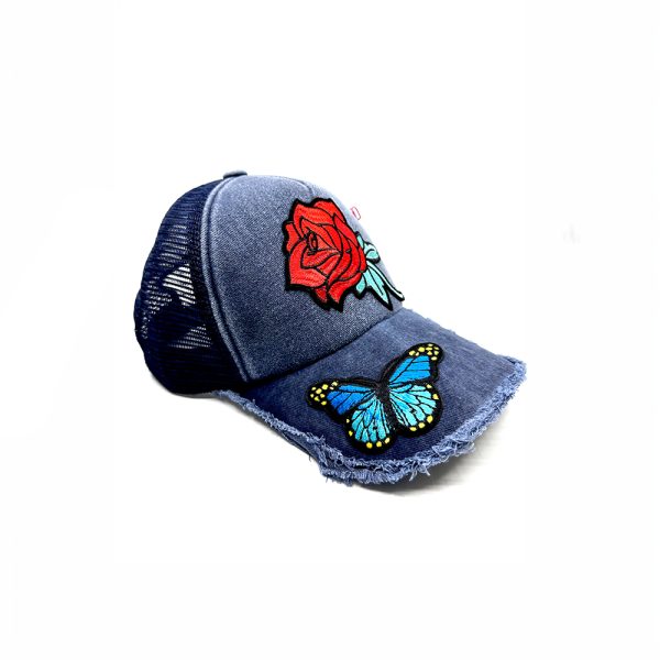 Rose & Butterfly Dreams Cap - Image 3