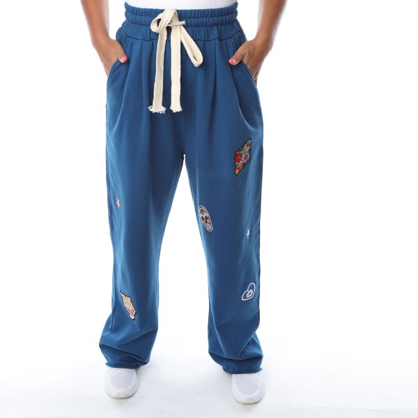 Artful Patch Track Pants - Image 4