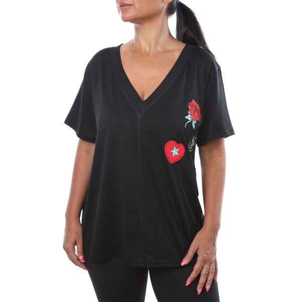 Rose Heart T-Shirt - Image 2