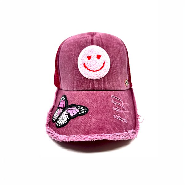 Butterfly Charm Cap