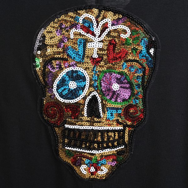 Sugar Skull Sparkle T-Shirt - Image 7