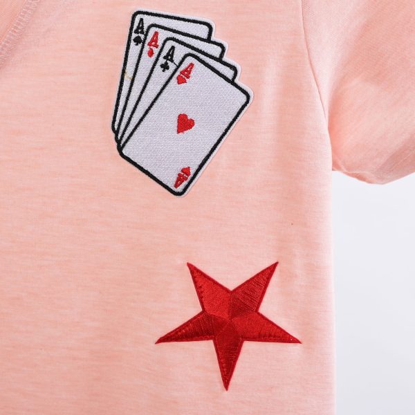 Blush Ace T-Shirt - Image 7