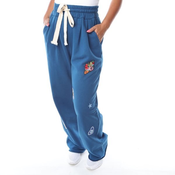 Artful Patch Track Pants - Image 2