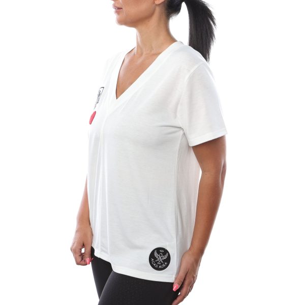 White Royal Flush T-Shirt - Image 5