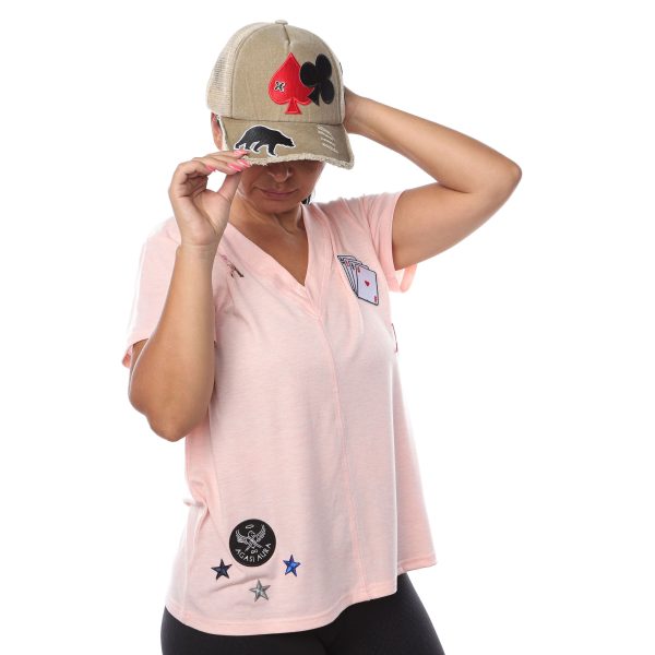 Blush Ace T-Shirt - Image 4