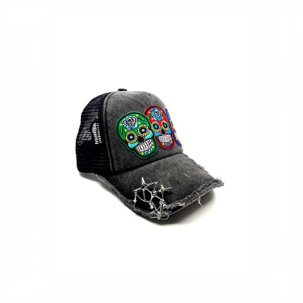Sugar Skull Vibes Cap - Image 3