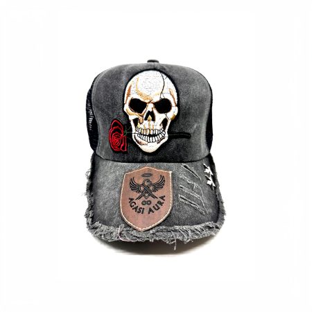 Skull Rose Cap