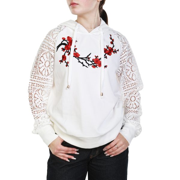 Blossom Lace Hoodie - Image 4