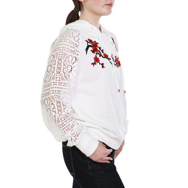 Blossom Lace Hoodie - Image 2