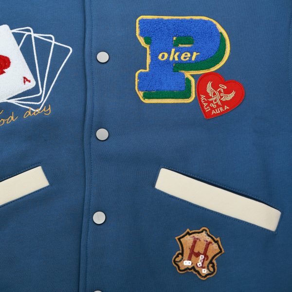 High Stakes Varsity Jacket - Image 5