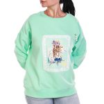 Mint Parisian Dream Sweatshirt