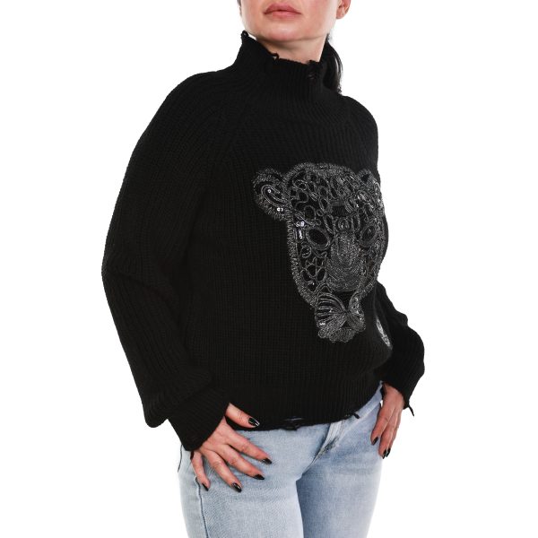 Midnight Panther Sweater - Image 3