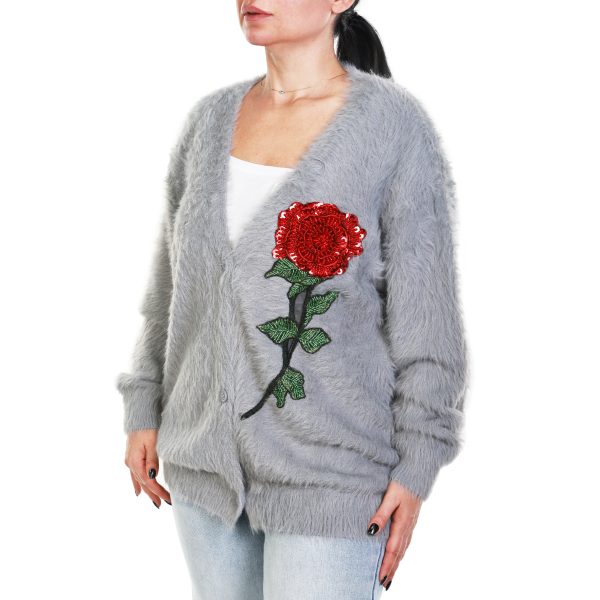 Velvet Rose Cardigan - Image 3