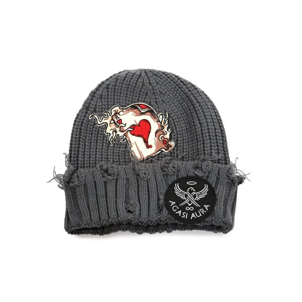 Fire Heart Beanie