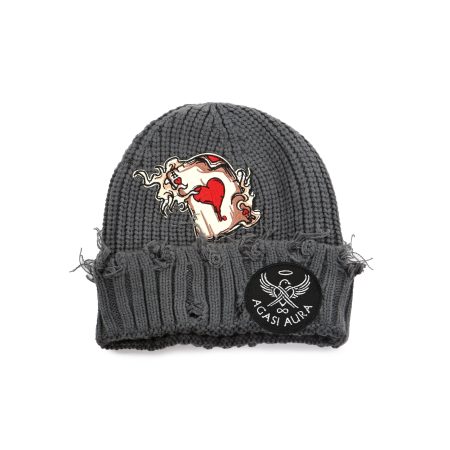 Fire Heart Beanie
