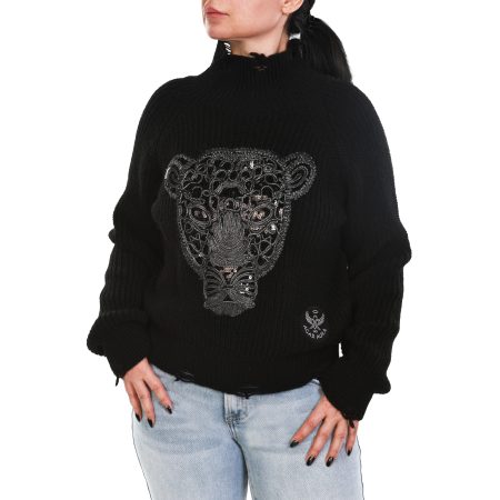 Midnight Panther Sweater