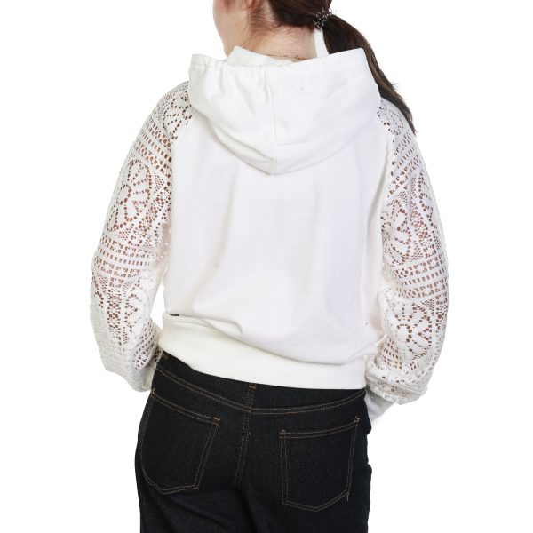 Blossom Lace Hoodie - Image 3