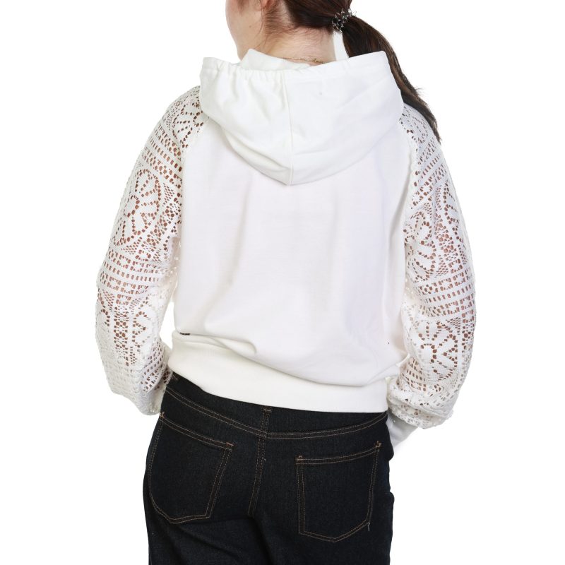 Blossom Lace Hoodie - Image 3