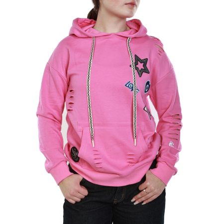 Rebel Pink Hoodie