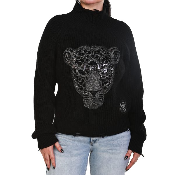 Midnight Panther Sweater - Image 2