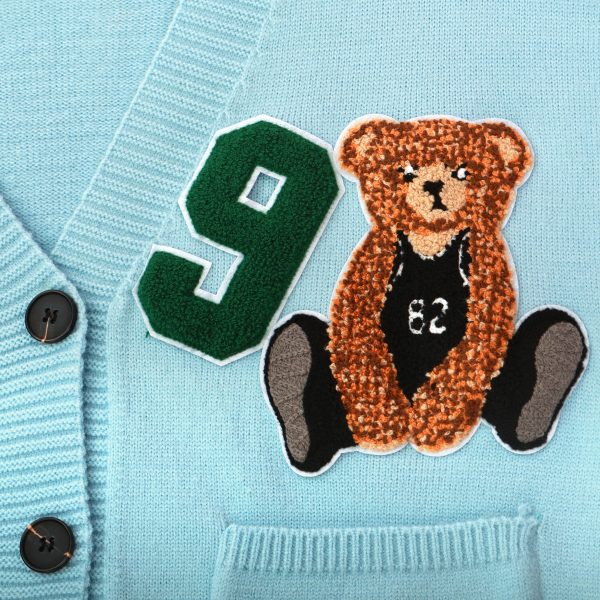 Varsity Charm Cardigan - Image 5