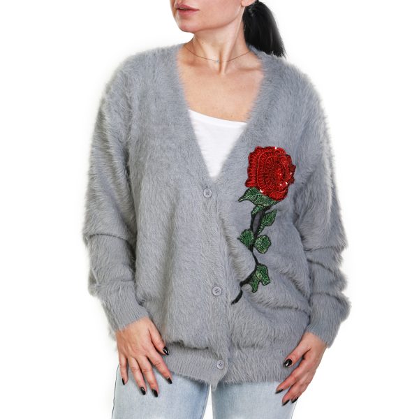 Velvet Rose Cardigan - Image 2