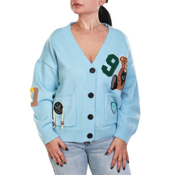 Varsity Charm Cardigan - Image 4