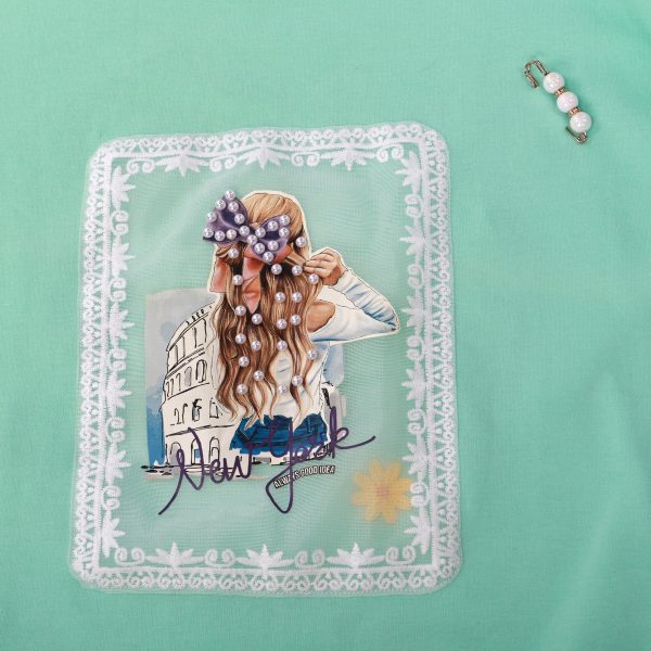 Mint Parisian Dream Sweatshirt - Image 4