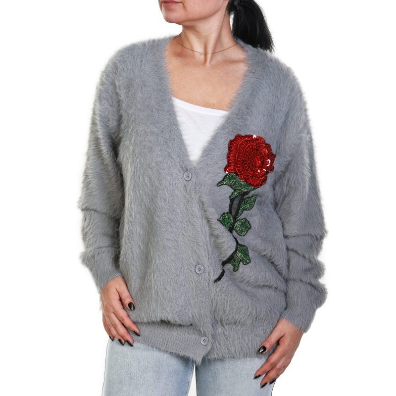 Velvet Rose Cardigan