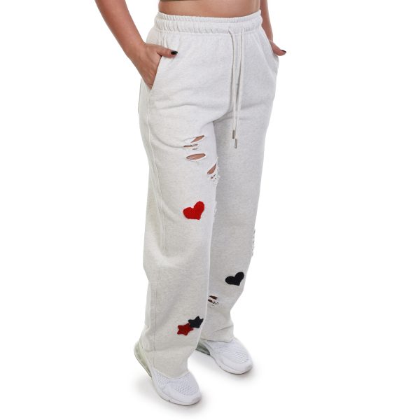 Heartbeat Distressed Joggers - Image 4