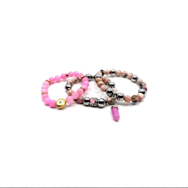 Rose Harmony Bracelet Trio