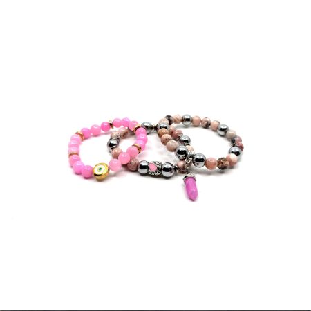 Rose Harmony Bracelet Trio